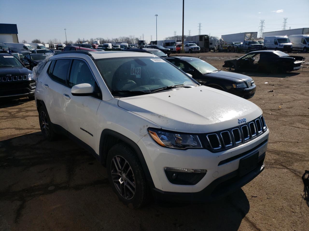 Foto 1 de la subasta – 2018 JEEP COMPASS LA con VIN 3C4NJCBB6JT494842