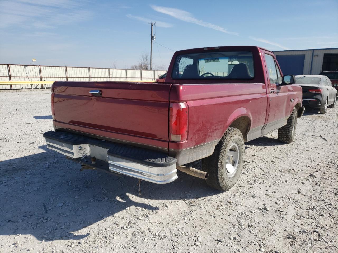 Photo 4 from auction – 1995 FORD F150 with VIN 1FTDF15Y6SLB94474