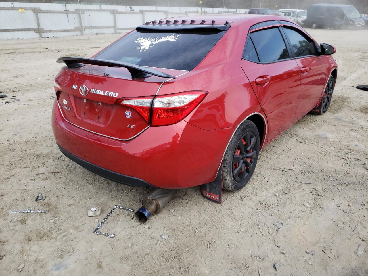 Photo 4 from auction – 2016 TOYOTA COROLLA with VIN 2T1BURHE3GC494467