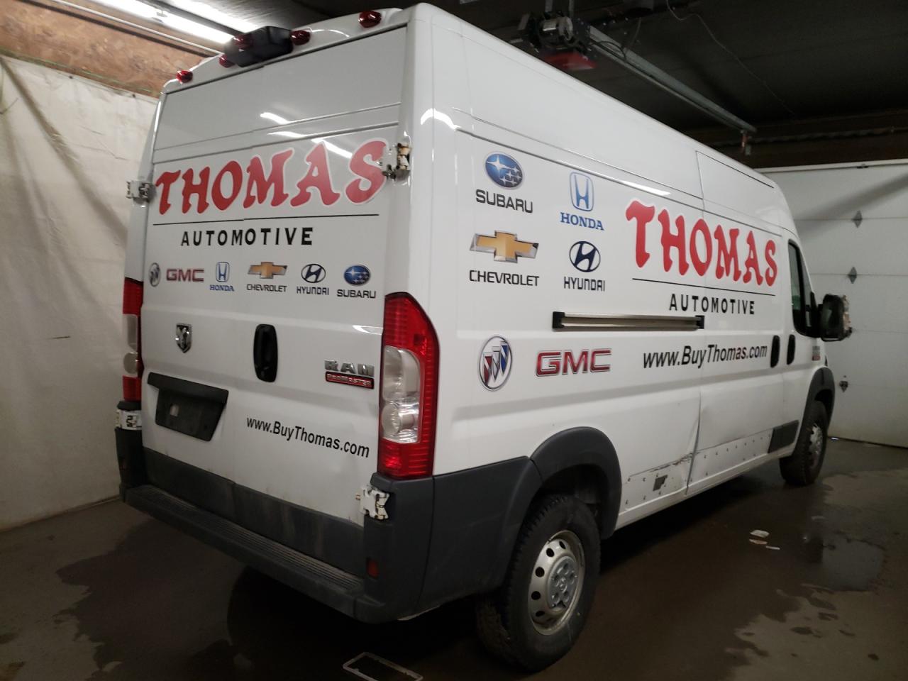 Photo 4 from auction – 2017 RAM PROMASTER with VIN 3C6TRVDG5HE533639