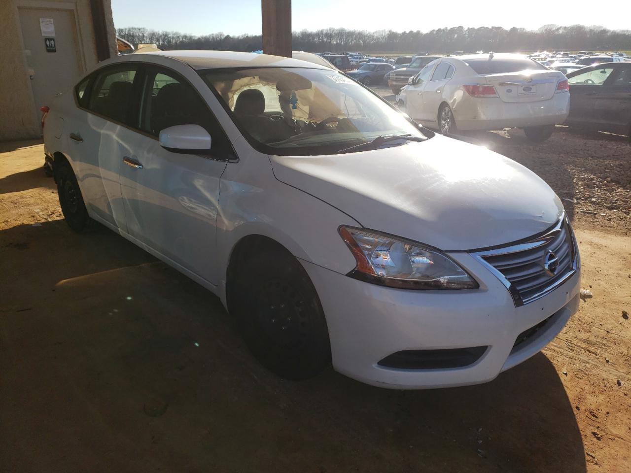 NISSAN SENTRA S 2013 with VIN 3N1AB7AP5DL796310 - Photo from auction