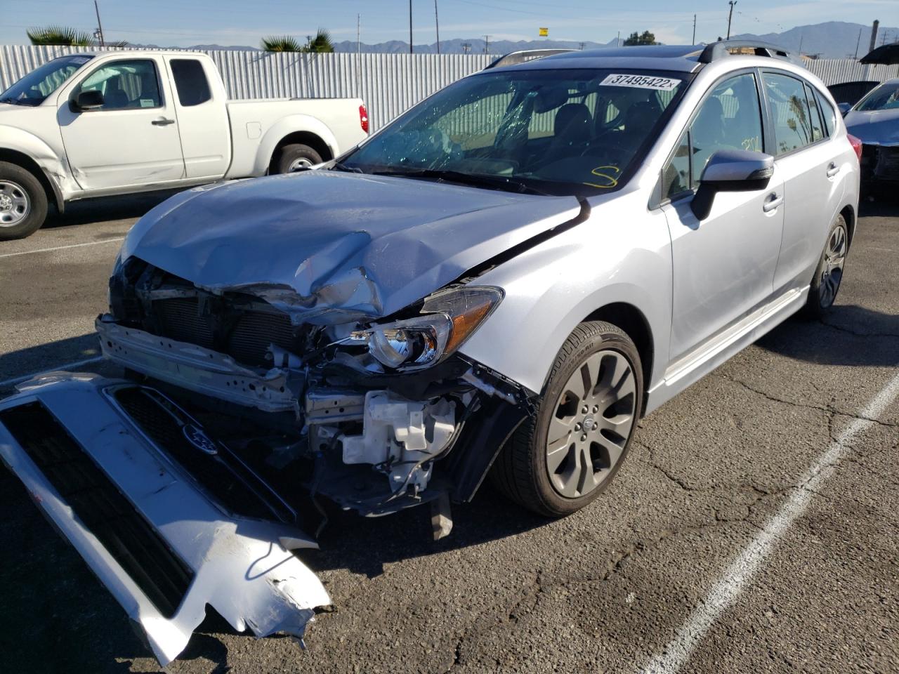 Photo 2 from auction – 2016 SUBARU IMPREZA SP with VIN JF1GPAY68G8237572
