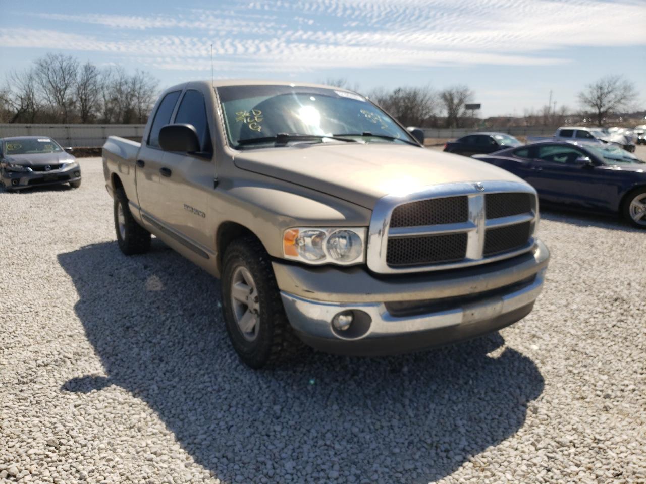 DODGE RAM 1500 2002 with VIN 1D7HA18NX2S638632 - Photo from auction