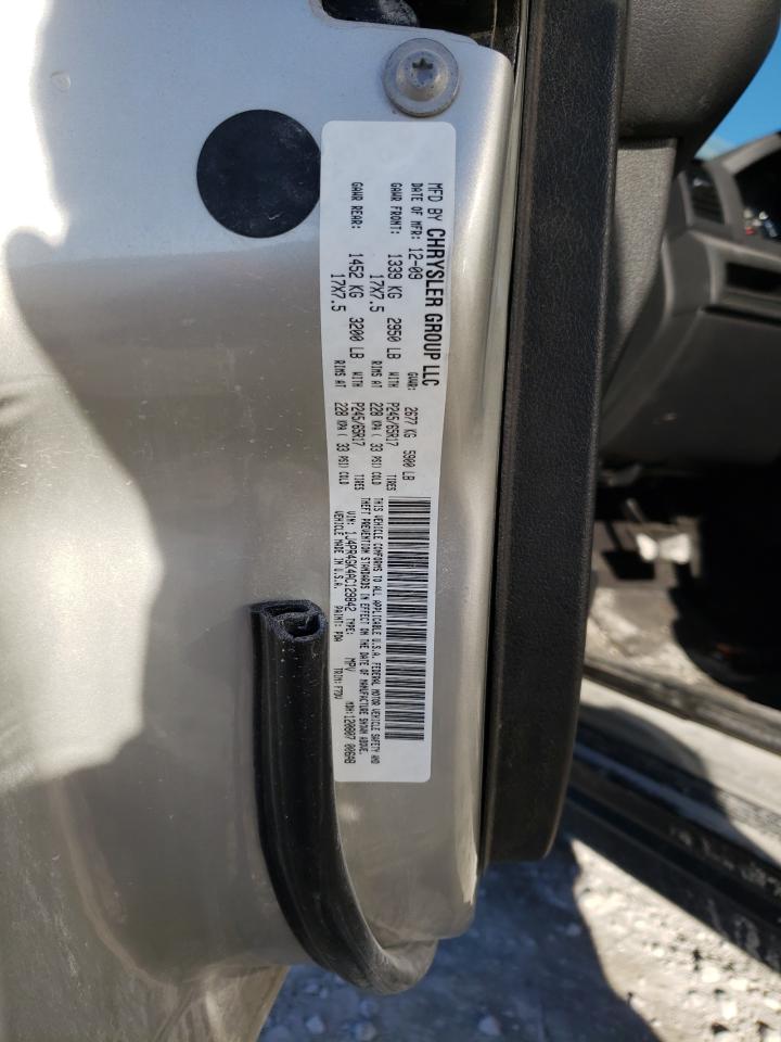 Photo 10 from auction – 2010 JEEP GRAND CHER with VIN 1J4PR4GK4AC129842