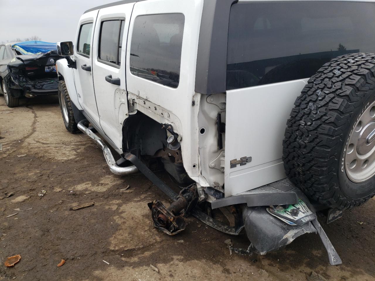 Photo 3 from auction – 2009 HUMMER H3 with VIN 5GTEN13E298110799