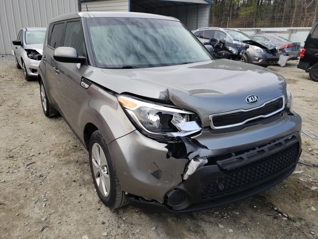 KIA SOUL 2016 with VIN KNDJN2A22G7273332 - Photo from auction
