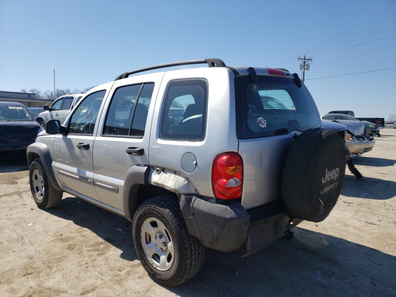 Photo 3 from auction – 2002 JEEP LIBERTY SP with VIN 1J4GK48K42W283499