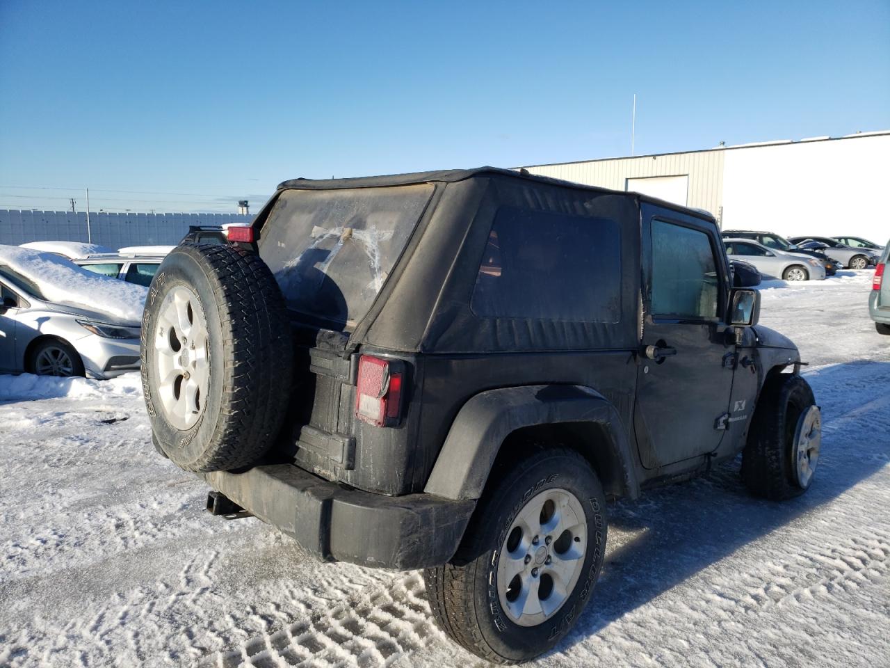 Photo 4 from auction – 2008 JEEP WRANGLER X with VIN 1J4FA241X8L584854