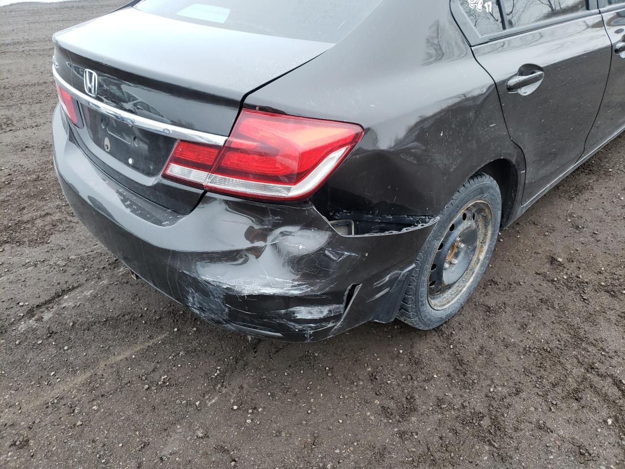Photo 9 from auction – 2013 HONDA CIVIC LX with VIN 2HGFB2F52DH010955