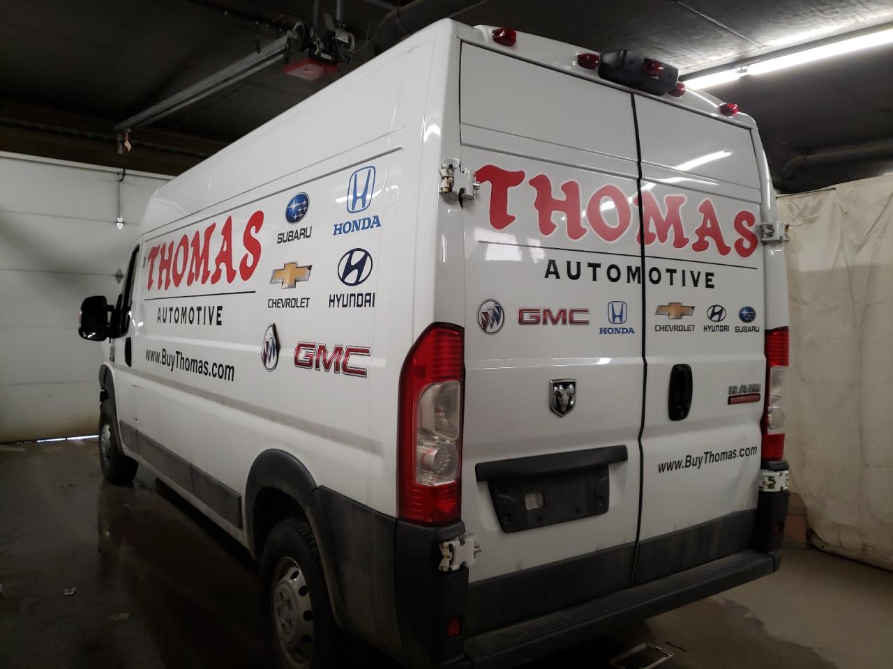 Photo 3 from auction – 2017 RAM PROMASTER with VIN 3C6TRVDG5HE533639