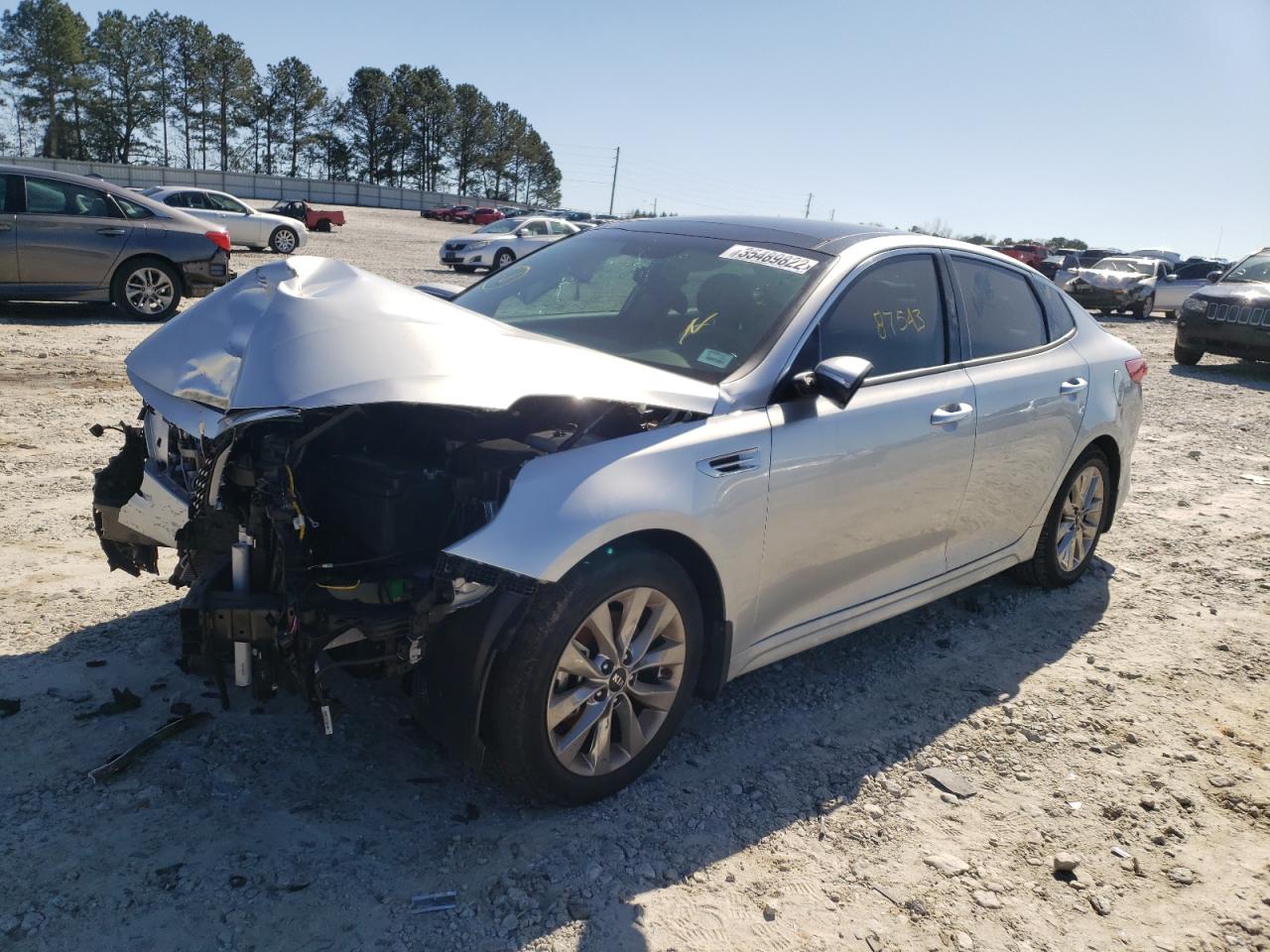 Photo 2 from auction – 2016 KIA OPTIMA EX with VIN 5XXGU4L31GG116848