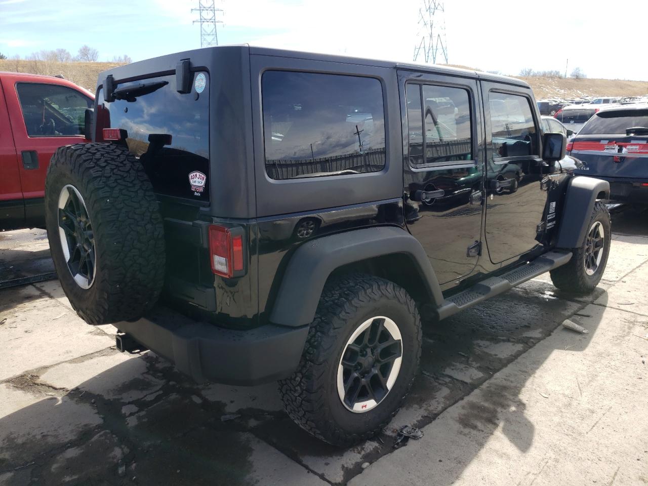 Photo 4 from auction – 2012 JEEP WRANGLER U with VIN 1C4BJWDG4CL222527