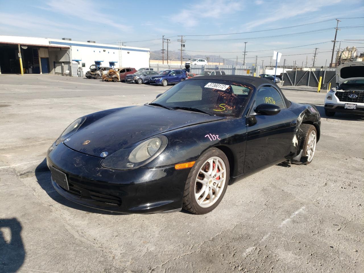 Фото 2 с аукциона – 2003 PORSCHE BOXSTER S с VIN WP0CB29893U662104