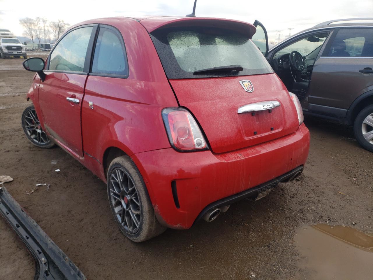 Photo 3 from auction – 2015 FIAT 500 ABARTH with VIN 3C3CFFFH7FT500099