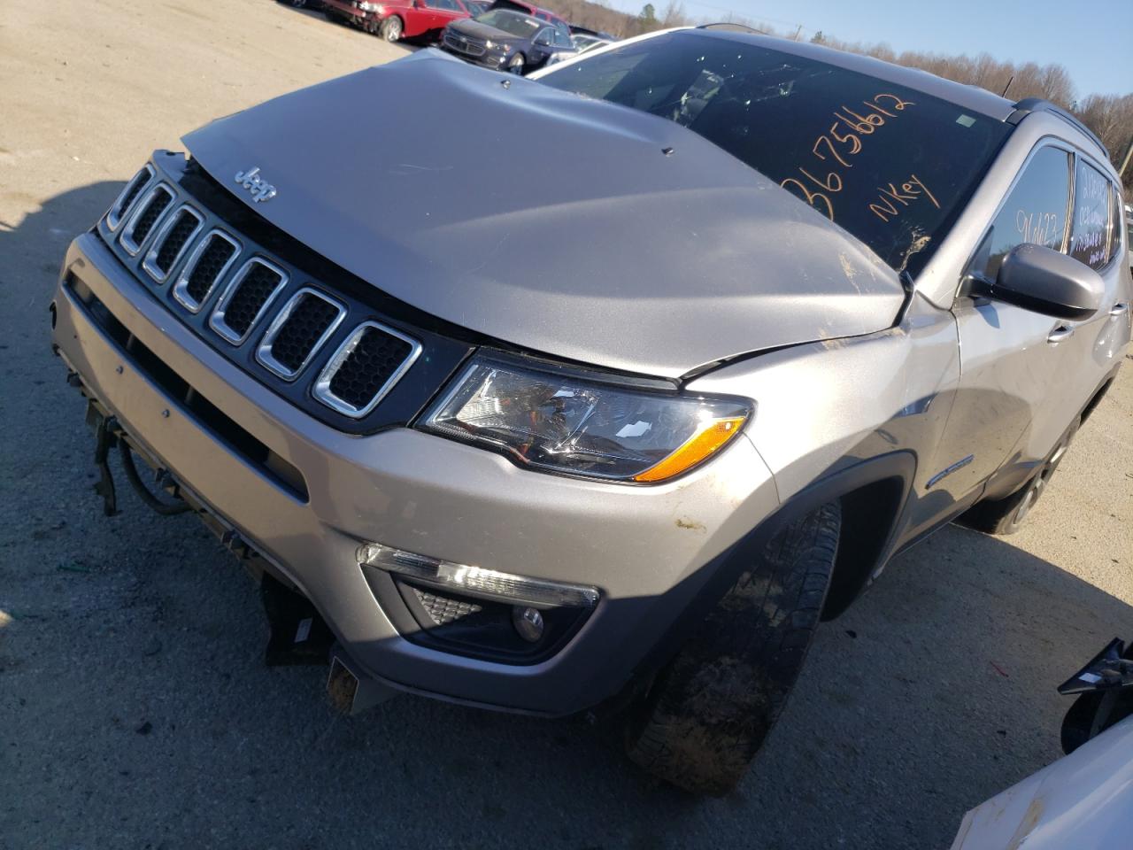 Photo 2 from auction – 2017 JEEP COMPASS LA with VIN 3C4NJDBB1HT680224