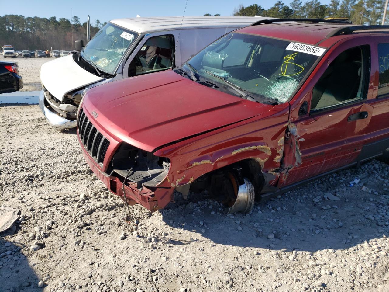 Photo 9 from auction – 2004 JEEP GRAND CHER with VIN 1J4GX48S14C220155