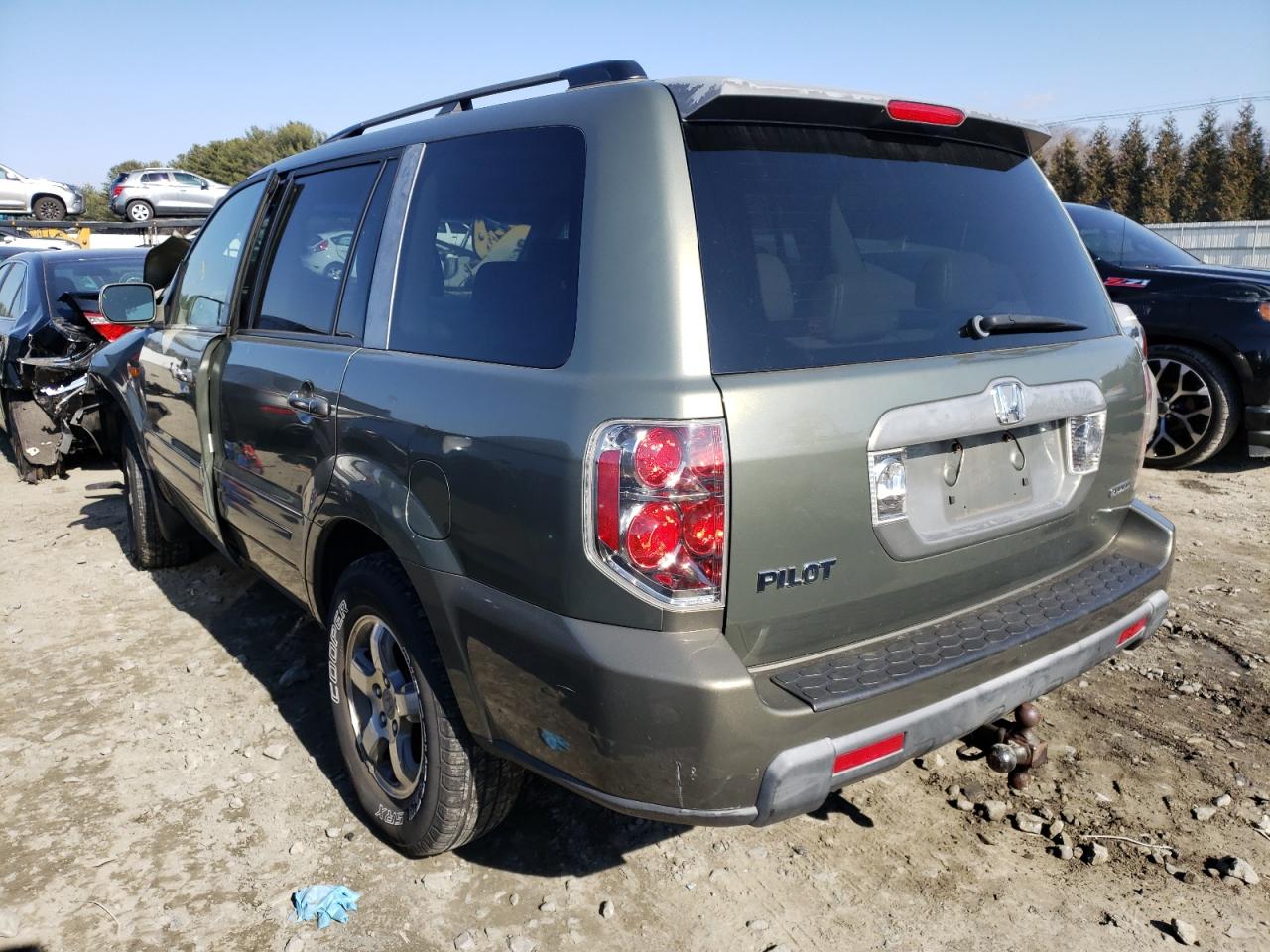 Photo 3 from auction – 2008 HONDA PILOT EXL with VIN 5FNYF18538B027522