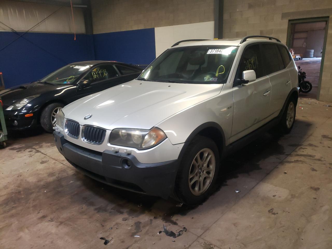 Photo 2 from auction – 2005 BMW X3 2.5I with VIN WBXPA73445WC43548