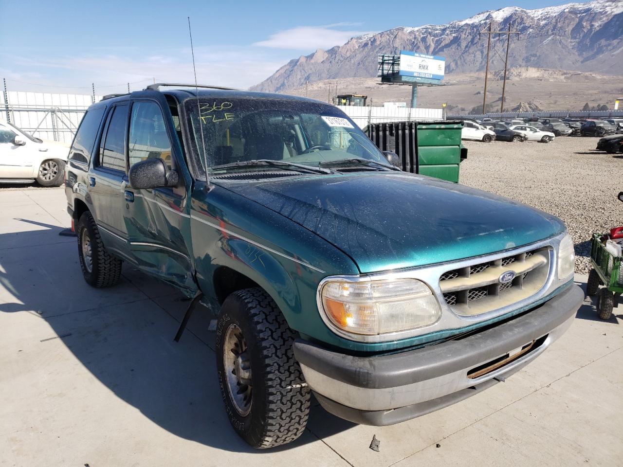 FORD EXPLORER 1998 with VIN 1FMZU34X0WZB59864 - Photo from auction