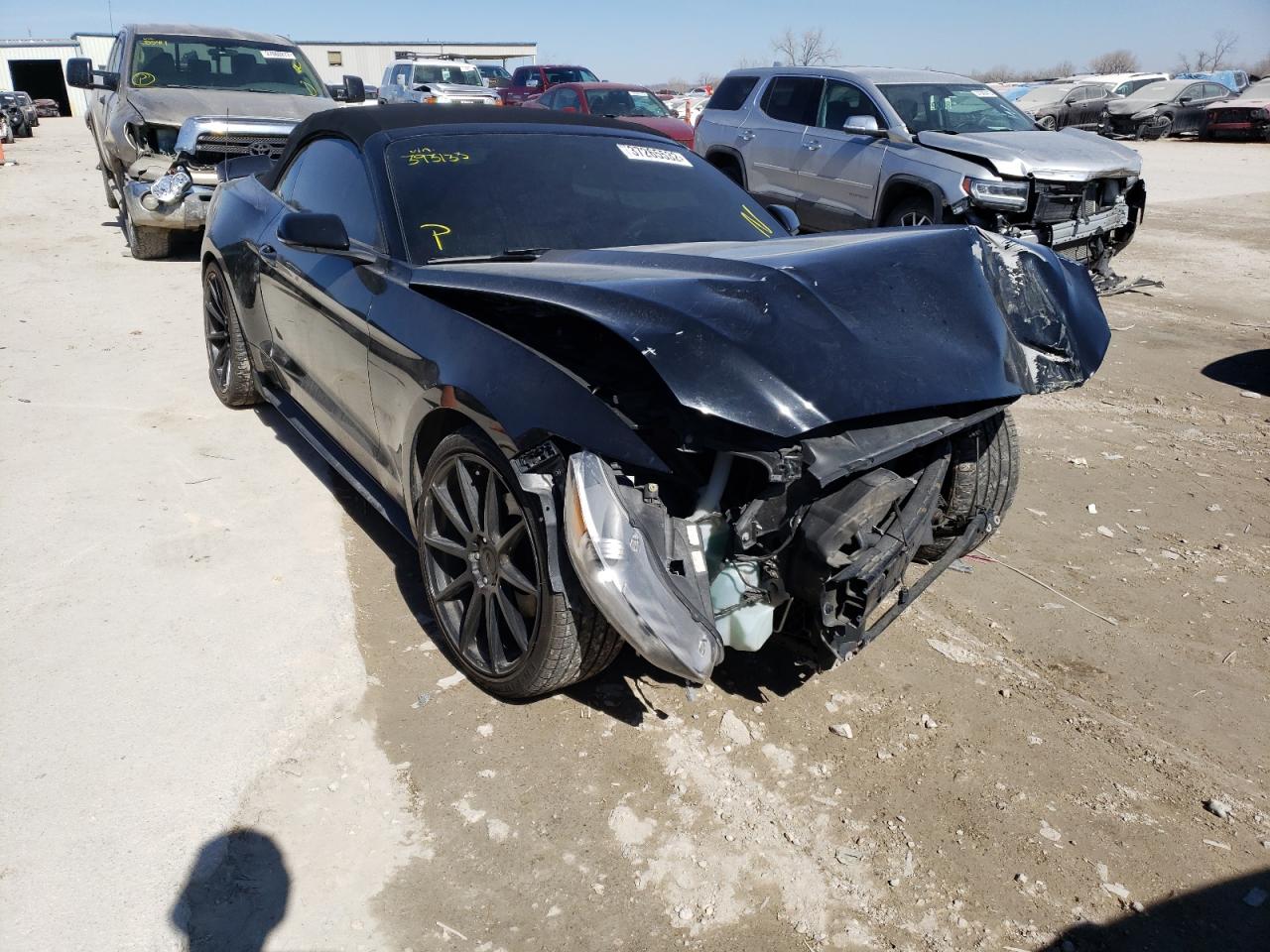 FORD MUSTANG 2015 with VIN 1FATP8UH7F5393133 - Photo from auction