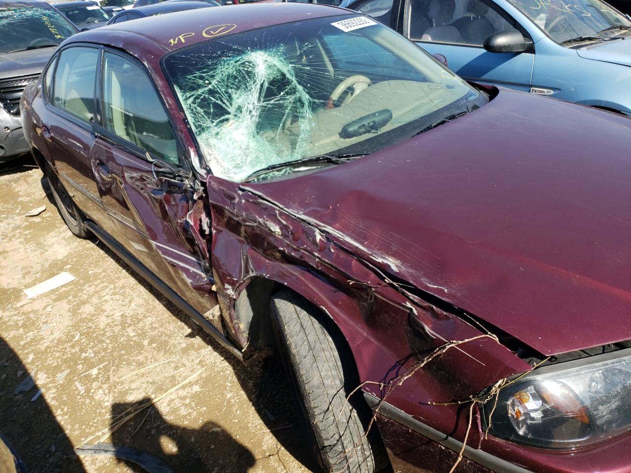 Photo 9 from auction – 2003 CHEVROLET IMPALA with VIN 2G1WF52E139168487