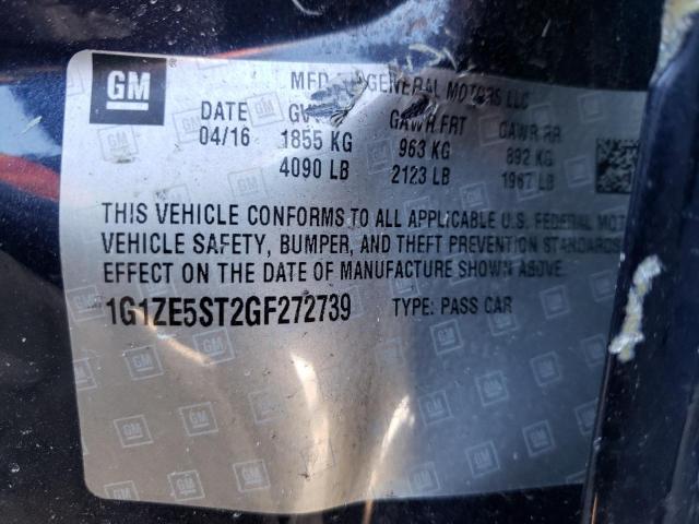 Photo 10 from auction – 2016 CHEVROLET MALIBU LT with VIN 1G1ZE5ST2GF272739