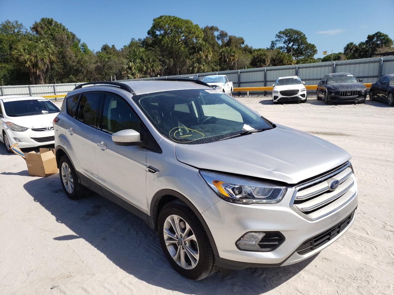 FORD ESCAPE SEL 2019 with VIN 1FMCU0HDXKUA90175 - Photo from auction