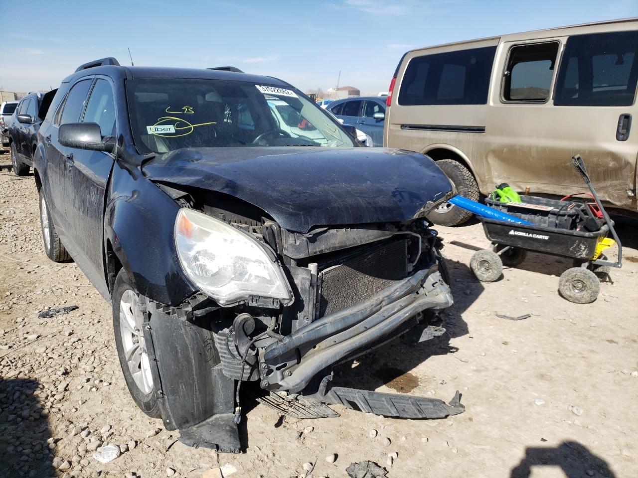 CHEVROLET EQUINOX LT 2012 with VIN 2GNALPEK8C6348839 - Photo from auction