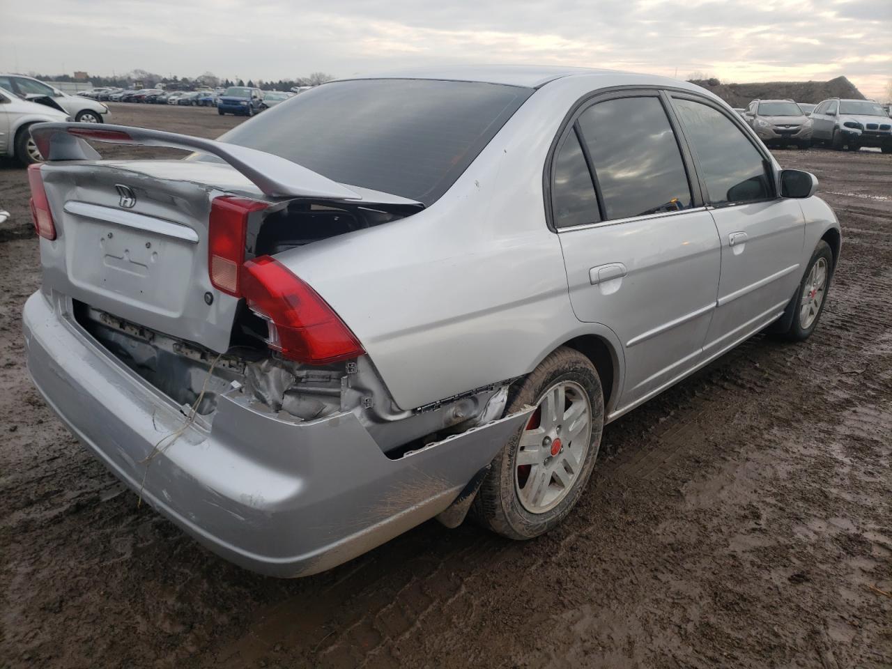 Photo 4 from auction – 2001 HONDA CIVIC EX with VIN 1HGES267X1L035548