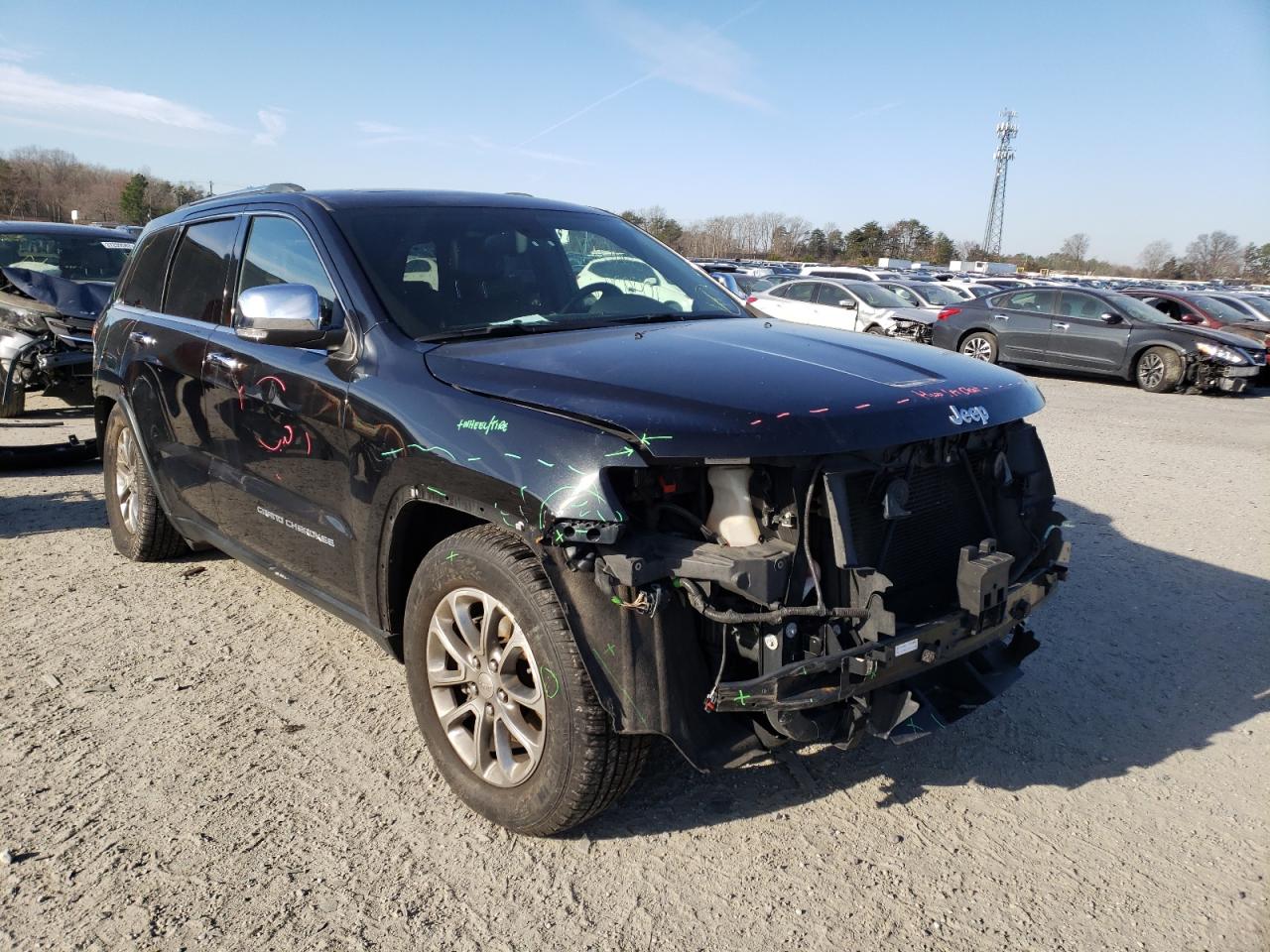 JEEP GRAND CHER 2015 with VIN 1C4RJFBG4FC852165 - Photo from auction
