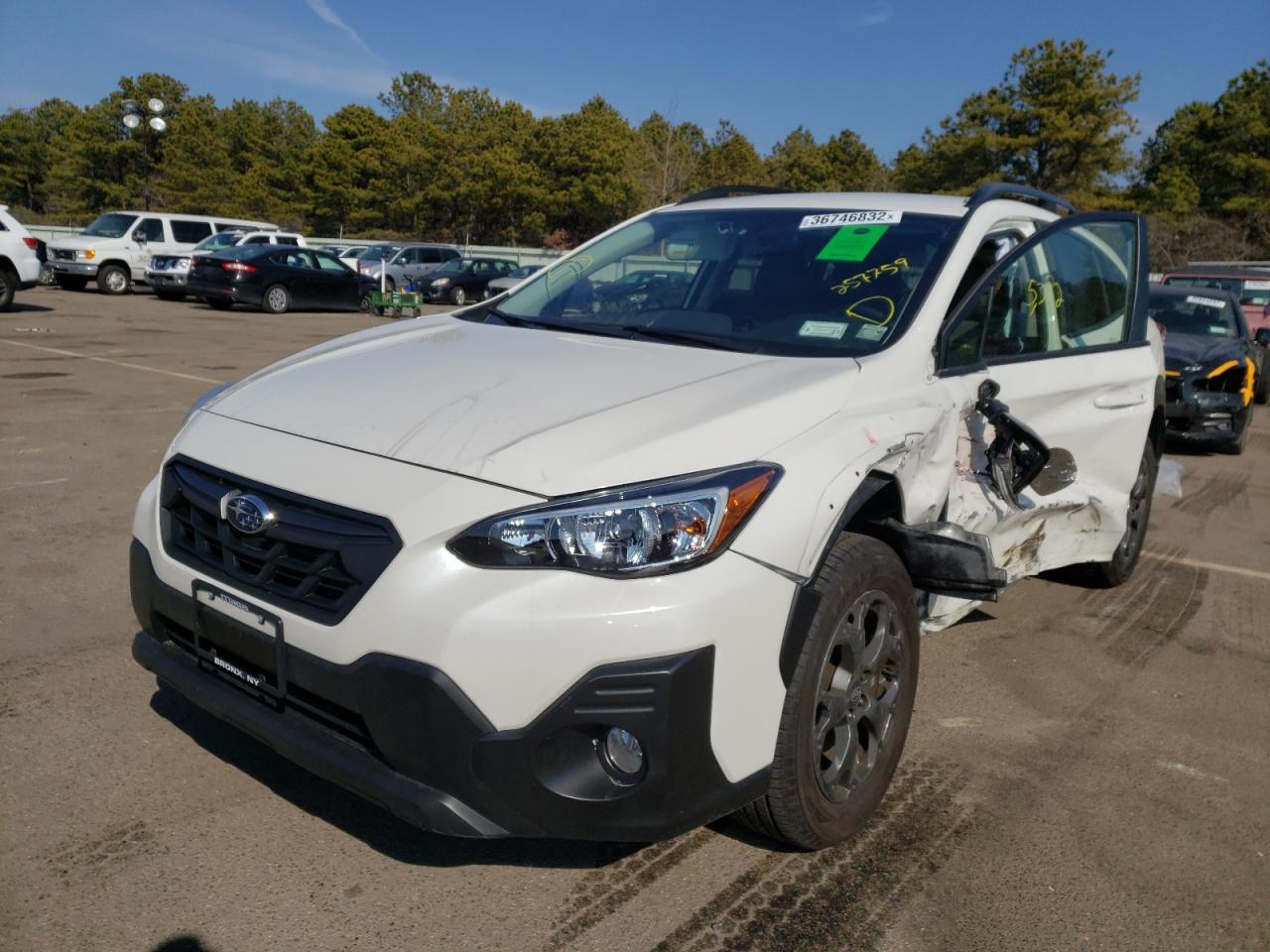 Photo 2 from auction – 2021 SUBARU CROSSTREK with VIN JF2GTHRC3MH257759