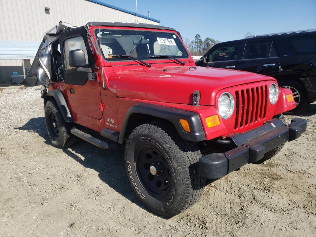 JEEP WRANGLER / 2004 with VIN 1J4FA29104P704074 - Photo from auction