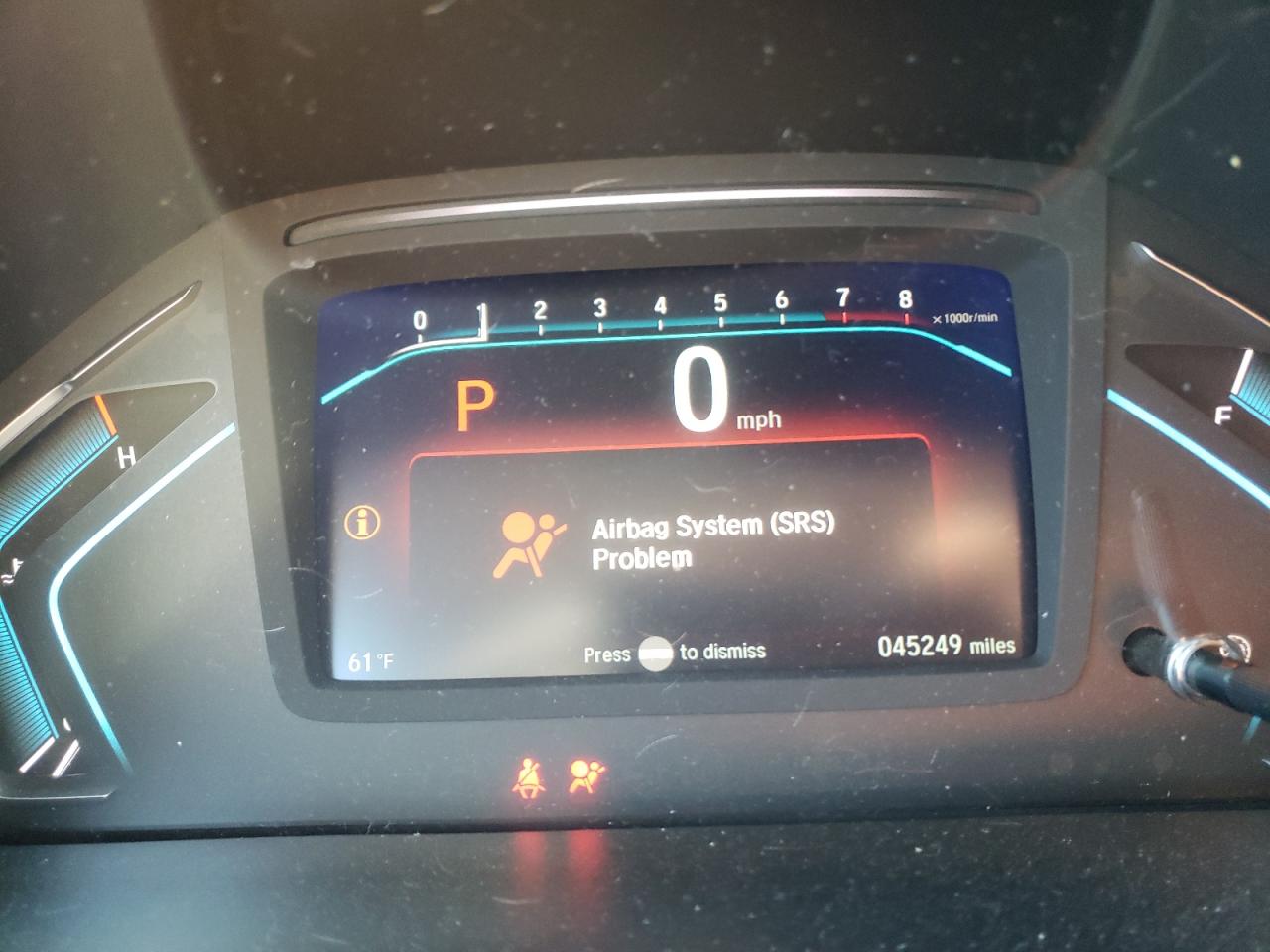Photo 8 from auction – 2018 HONDA ODYSSEY EX with VIN 5FNRL6H55JB104469