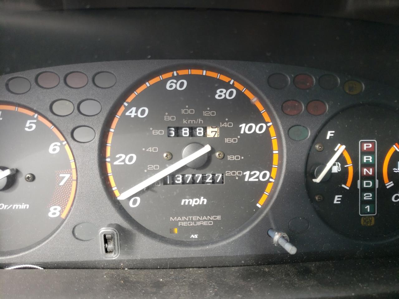 Photo 8 from auction – 2001 HONDA CR-V LX with VIN JHLRD18461S019170