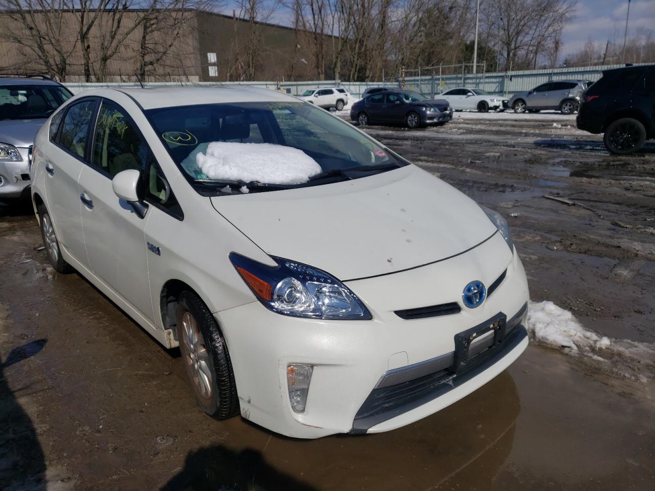 TOYOTA PRIUS PLUG 2013 with VIN JTDKN3DP6D3040820 - Photo from auction