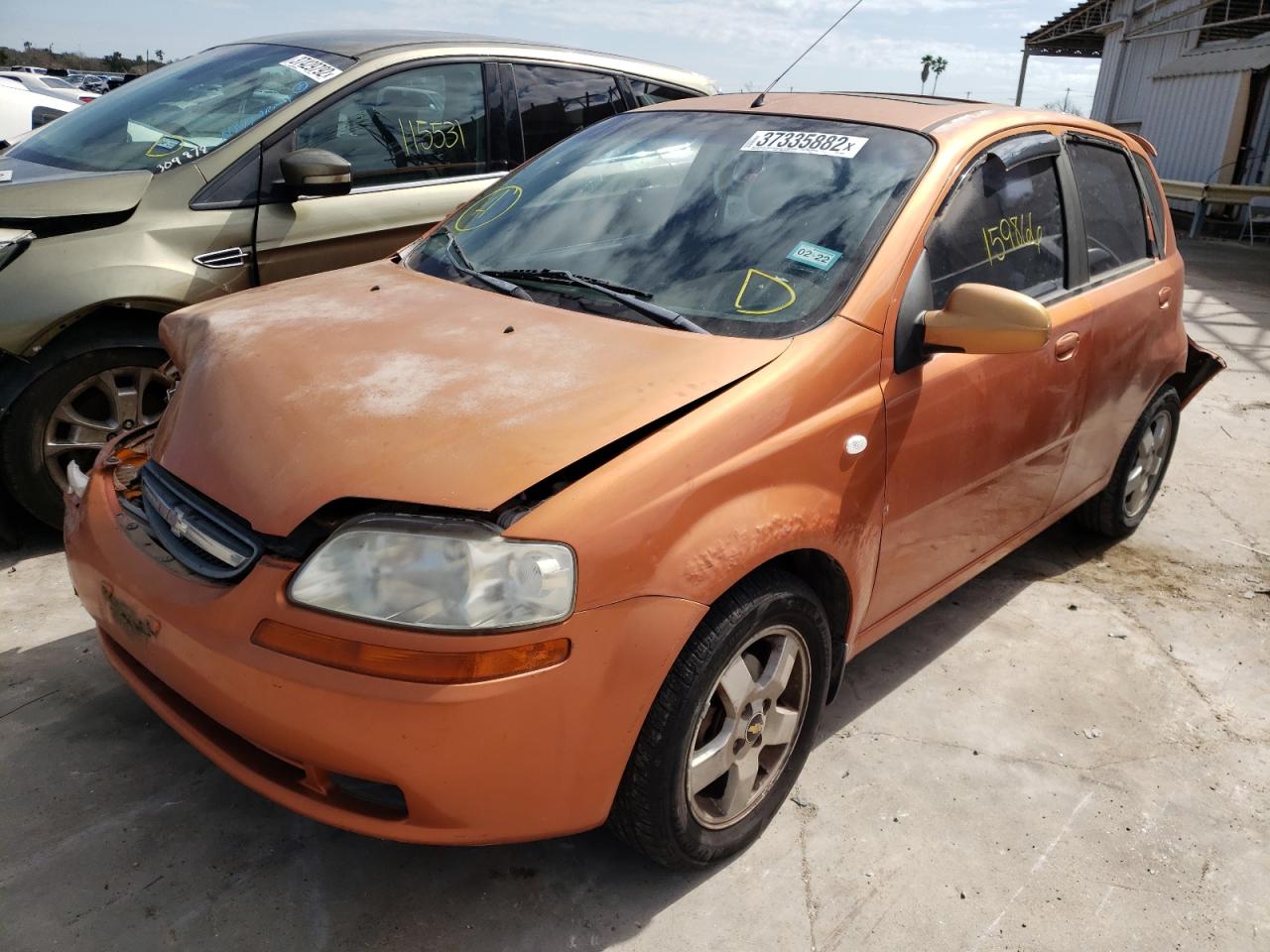 Photo 2 from auction – 2006 CHEVROLET AVEO LT with VIN KL1TG66636B534055
