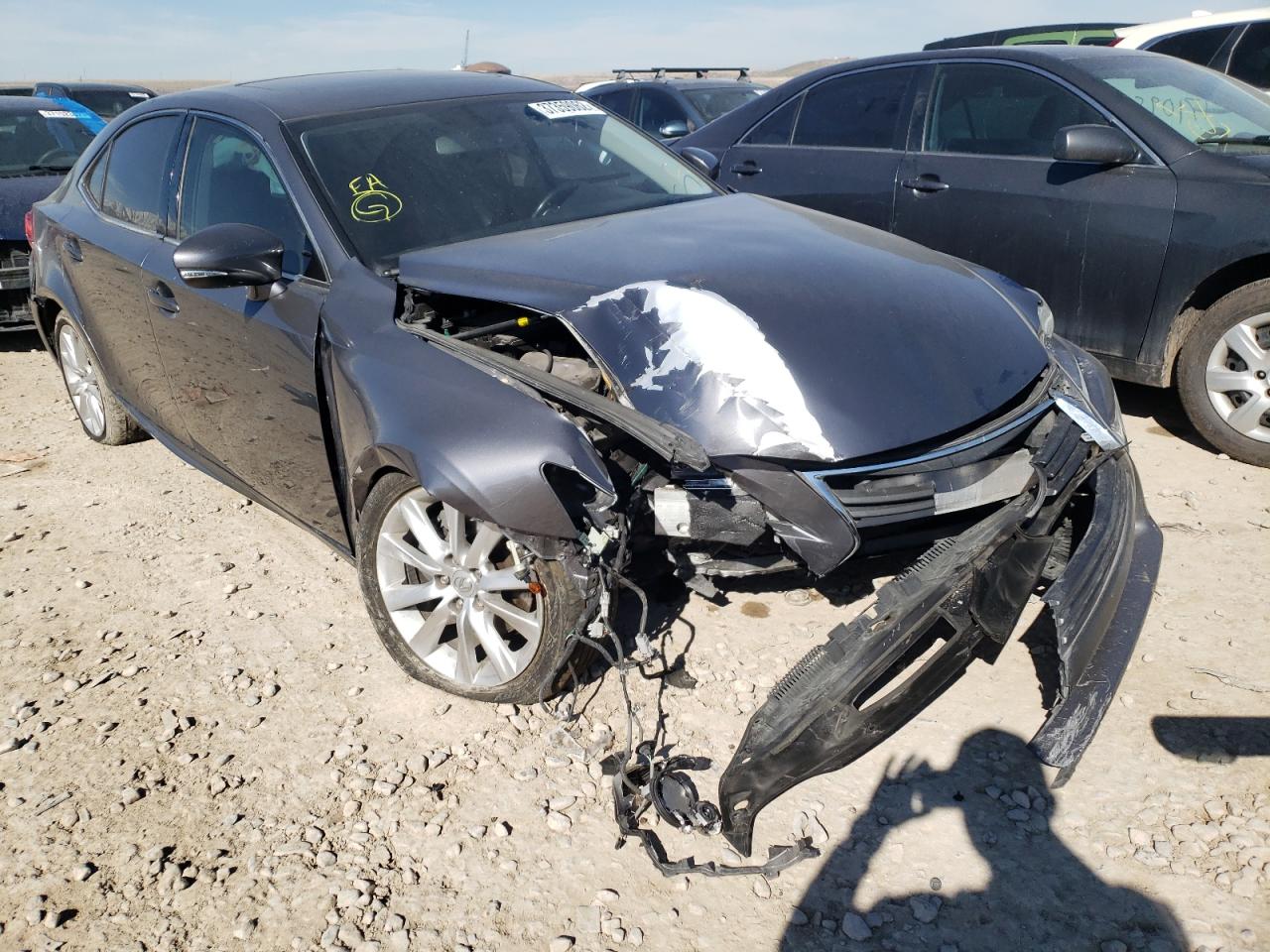 LEXUS IS 250 2014 with VIN JTHBF1D27E5014575 - Photo from auction