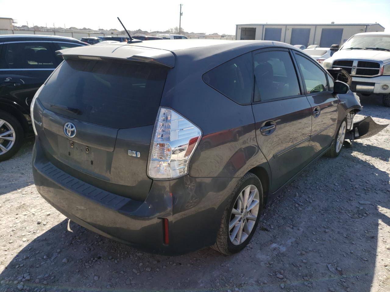 Photo 4 from auction – 2014 TOYOTA PRIUS V with VIN JTDZN3EU8EJ013277