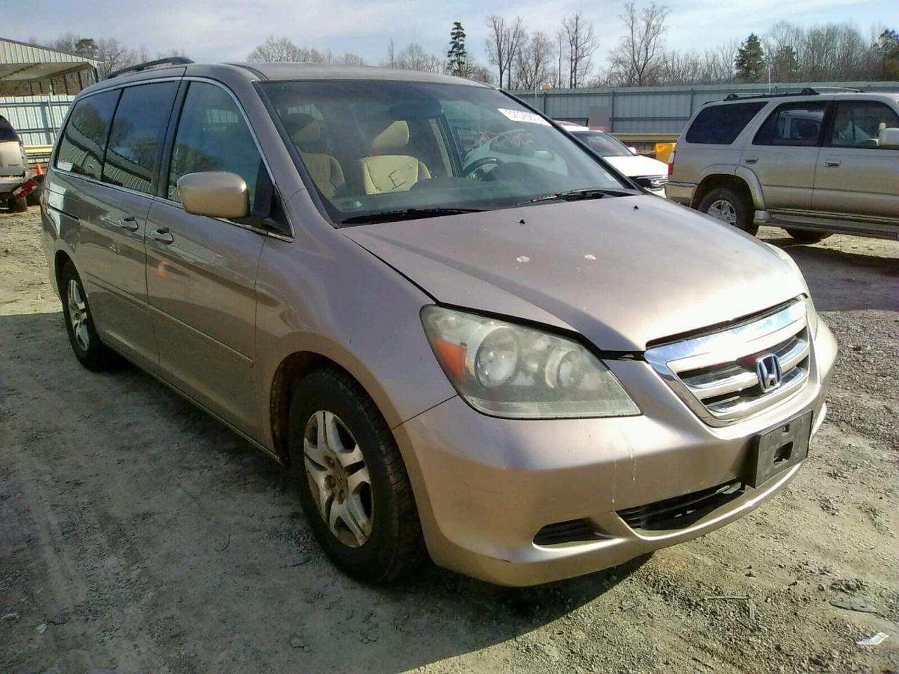 HONDA ODYSSEY EX 2007 with VIN 5FNRL38487B080960 - Photo from auction