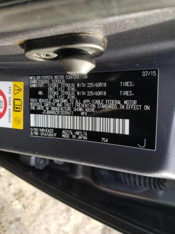 Photo 10 from auction – 2015 LEXUS NX 200T with VIN JTJBARBZ2F2039611