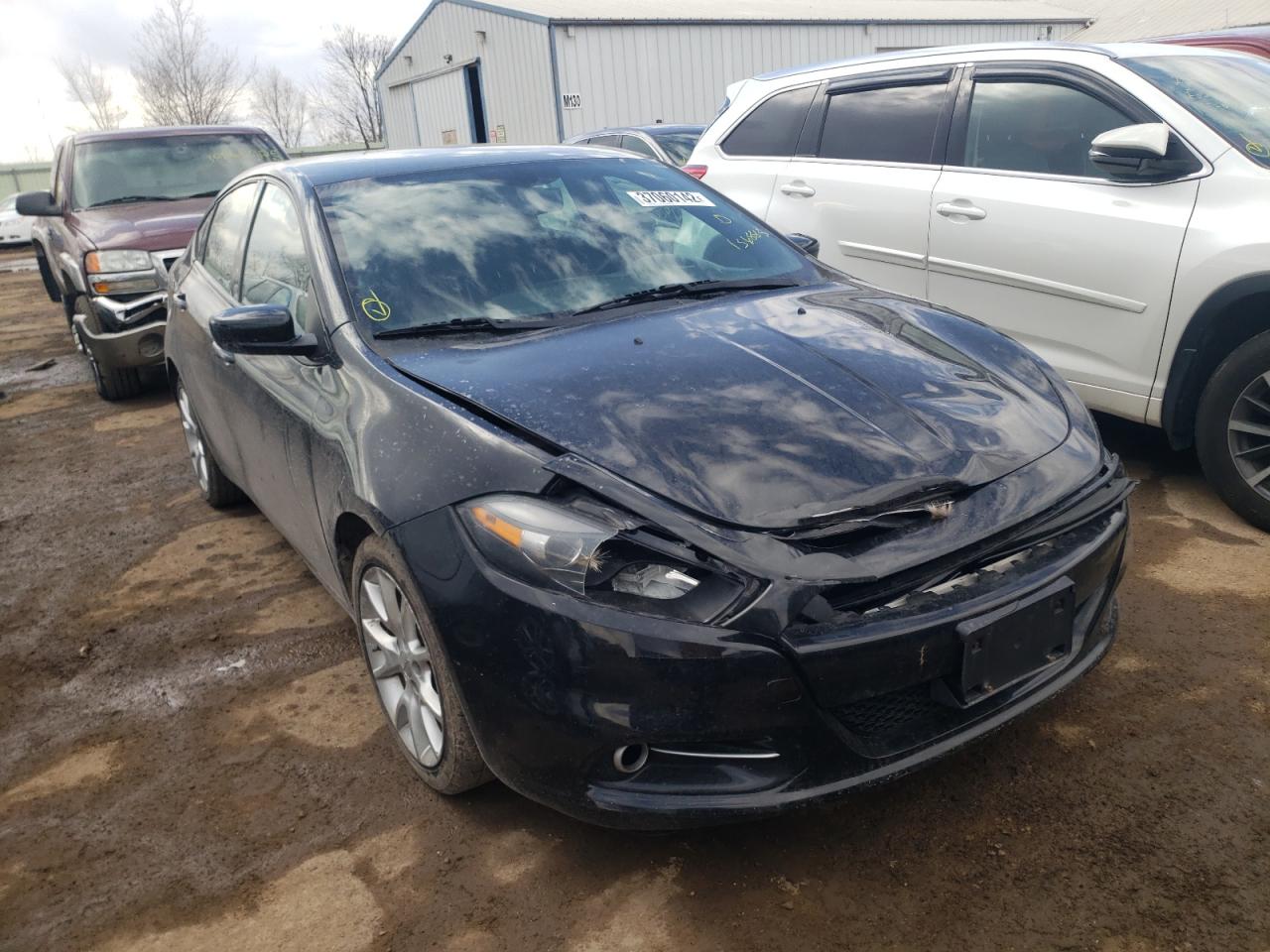 DODGE DART SXT 2013 with VIN 1C3CDFBH7DD156885 - Photo from auction