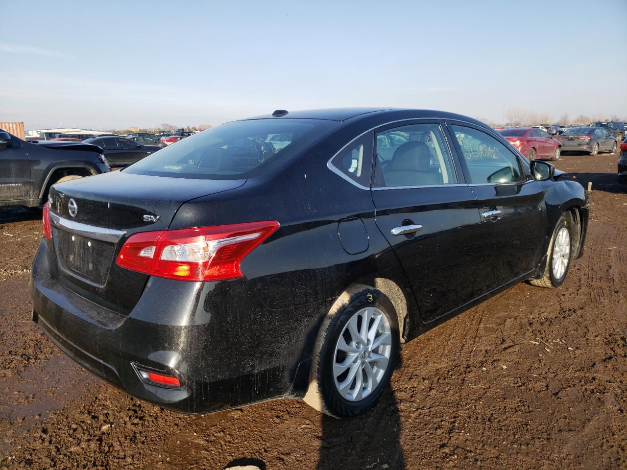 Photo 4 from auction – 2019 NISSAN SENTRA S with VIN 3N1AB7AP1KY404309