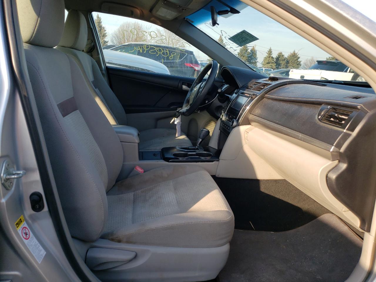 Photo 5 from auction – 2012 TOYOTA CAMRY BASE with VIN 4T1BF1FK9CU027664