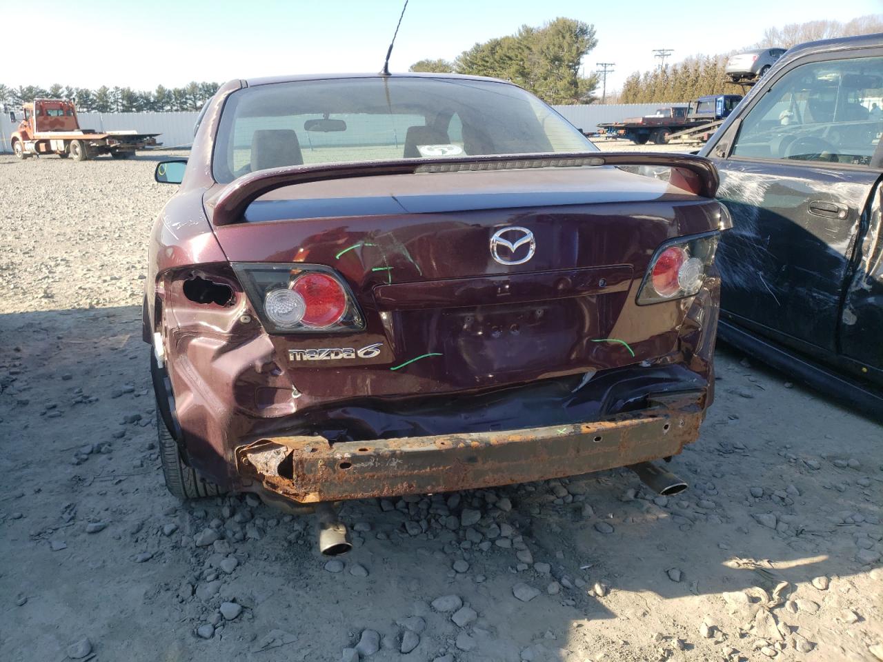 Photo 9 from auction – 2007 MAZDA 6 I with VIN 1YVHP80C875M40837