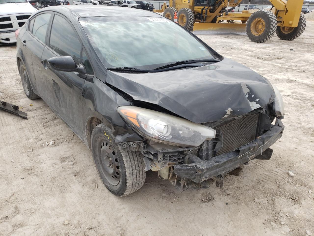 KIA FORTE LX 2015 with VIN KNAFK4A62F5428983 - Photo from auction