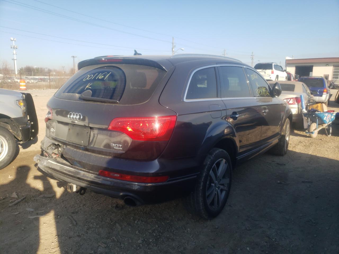 Photo 4 from auction – 2014 AUDI Q7 PREMIUM with VIN WA1LGAFE0ED001161