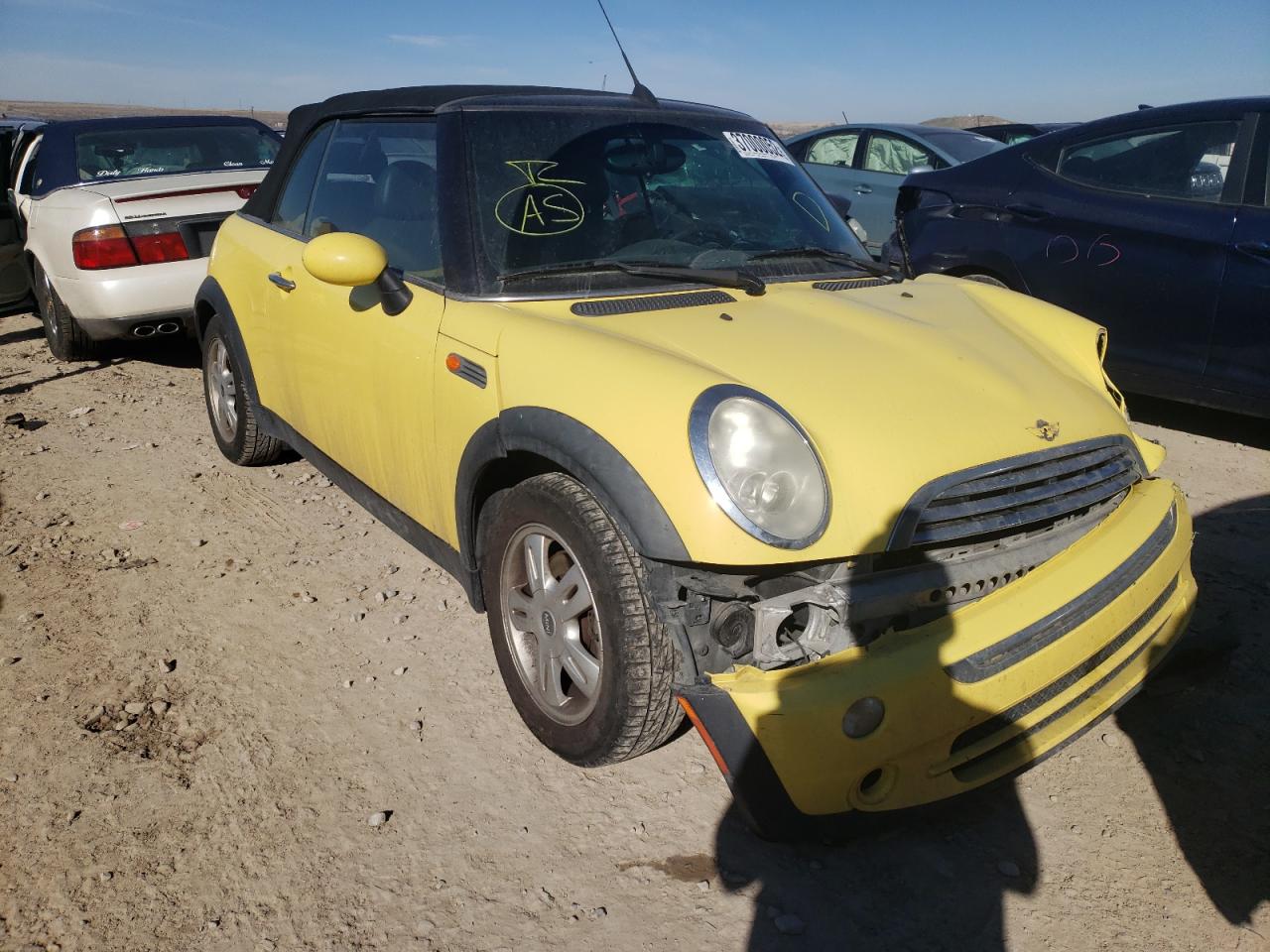 MINI COOPER 2005 with VIN WMWRF33475TF62425 - Photo from auction