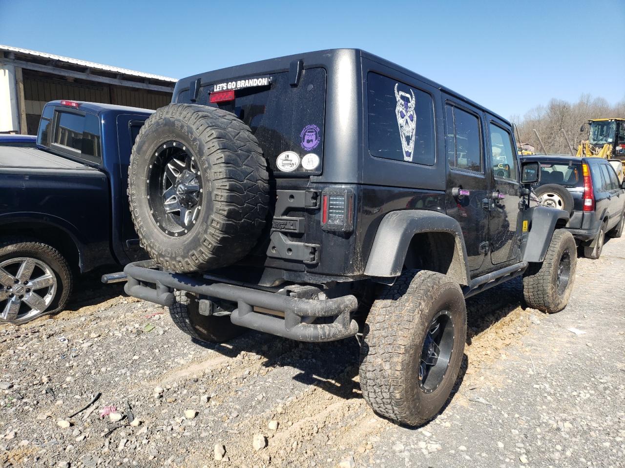Photo 4 from auction – 2017 JEEP WRANGLER U with VIN 1C4HJWDG5HL581368