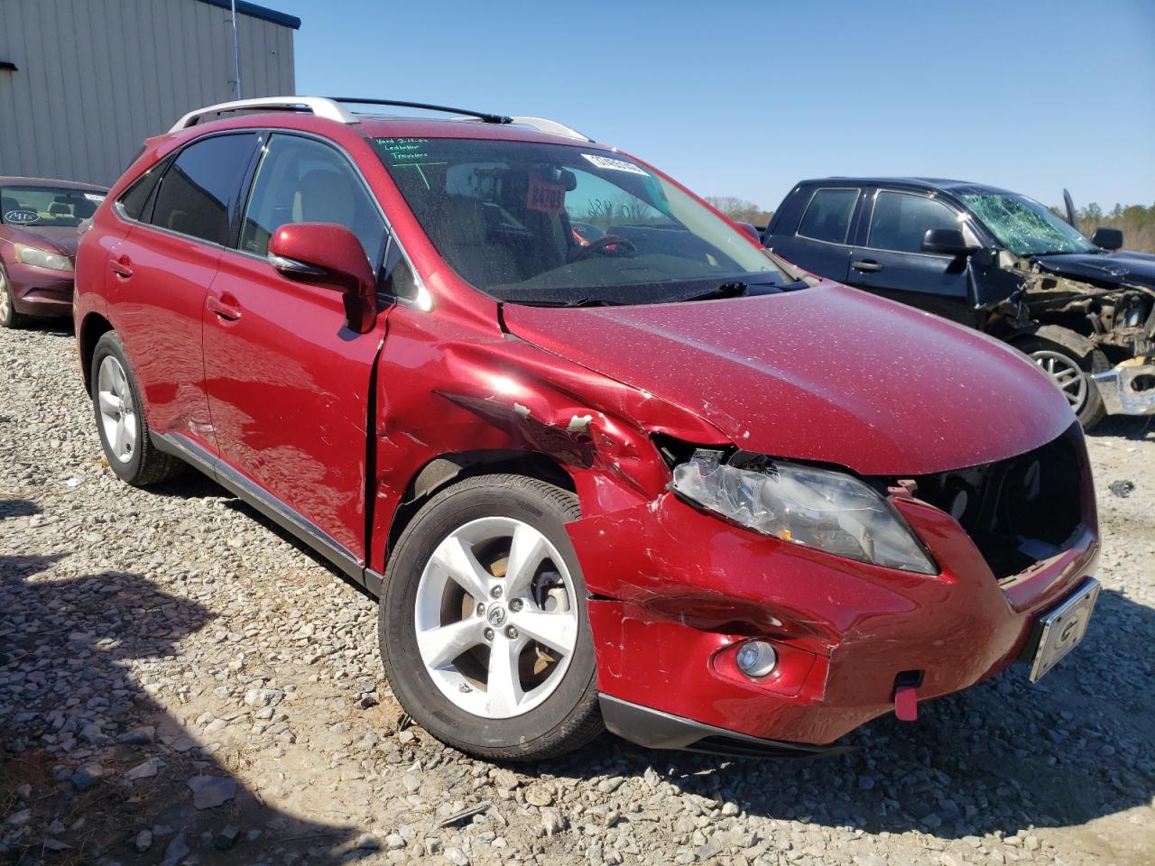 LEXUS RX 350 2010 with VIN 2T2BK1BA5AC066433 - Photo from auction