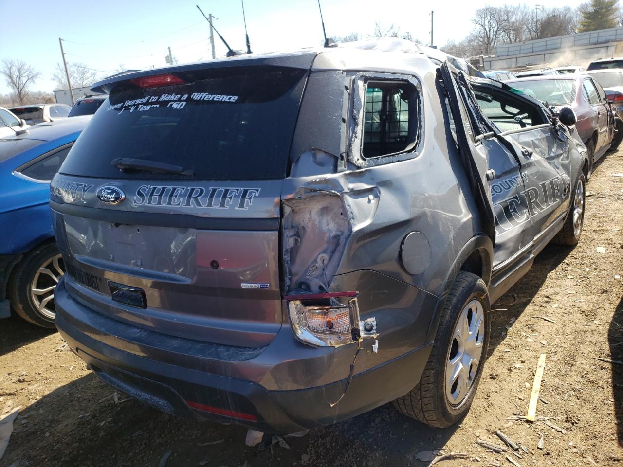 Photo 4 from auction – 2014 FORD EXPLORER P with VIN 1FM5K8AR6EGC38487